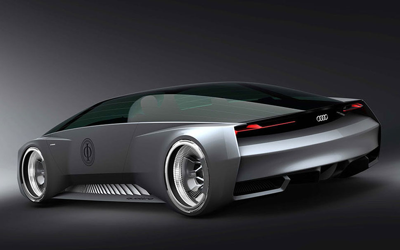 Illustration for article titled El coche más futurista de Audi existe sólo para El Juego de Ender